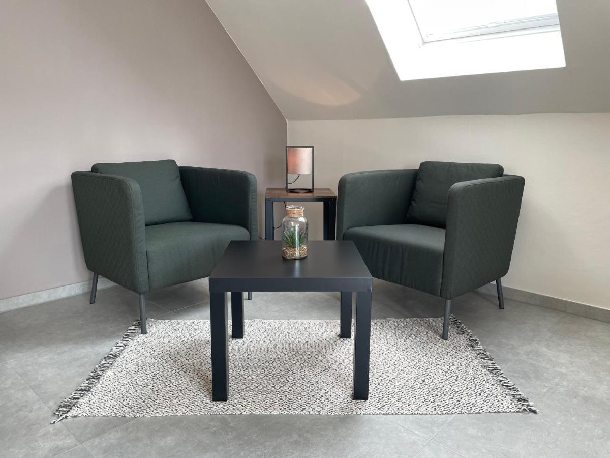 Studio - Apartment Steinmetz Mit Balkon Reken Bagian luar foto
